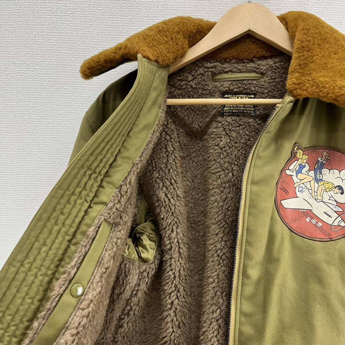 TOYS McCOY トイズマッコイ B-15A CUSTOM JACKET MARILYN MONROE