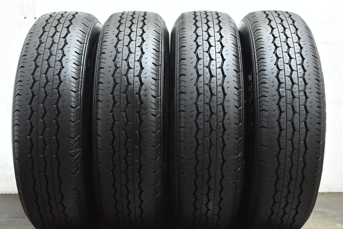 ハイエース純正　エコピア 15インチ タイヤセット 2025年製 新車外し品】トヨタ 200系 ハイエース 純正 15in 6J +35