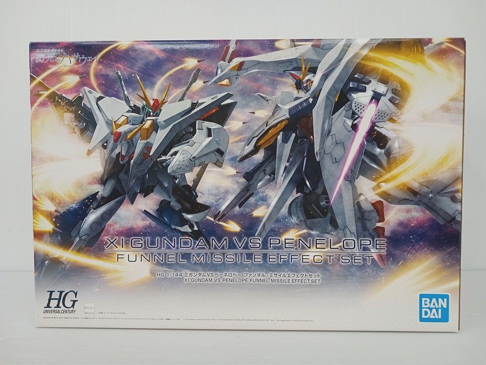 HGUC 1 144 ΞガンダムVSペーネロペー ファンネル ミサイル エフェクトセット プラモデル MA1F361-595