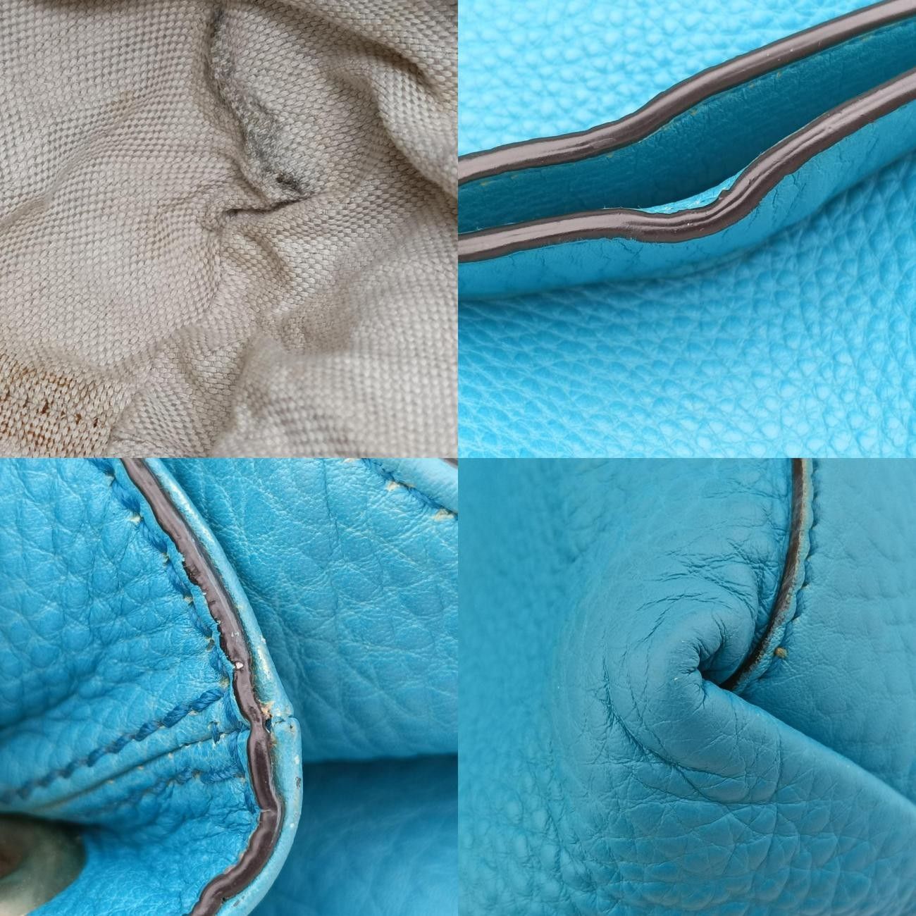 グッチGucciソーホーブルーレザー308982B014257599