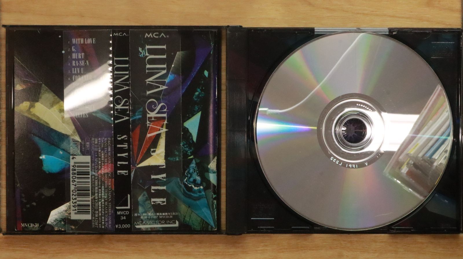 国内盤CD☆ルナシー/LUNA SEA□ STYLE 【MVCD34/4988067023391】K23591