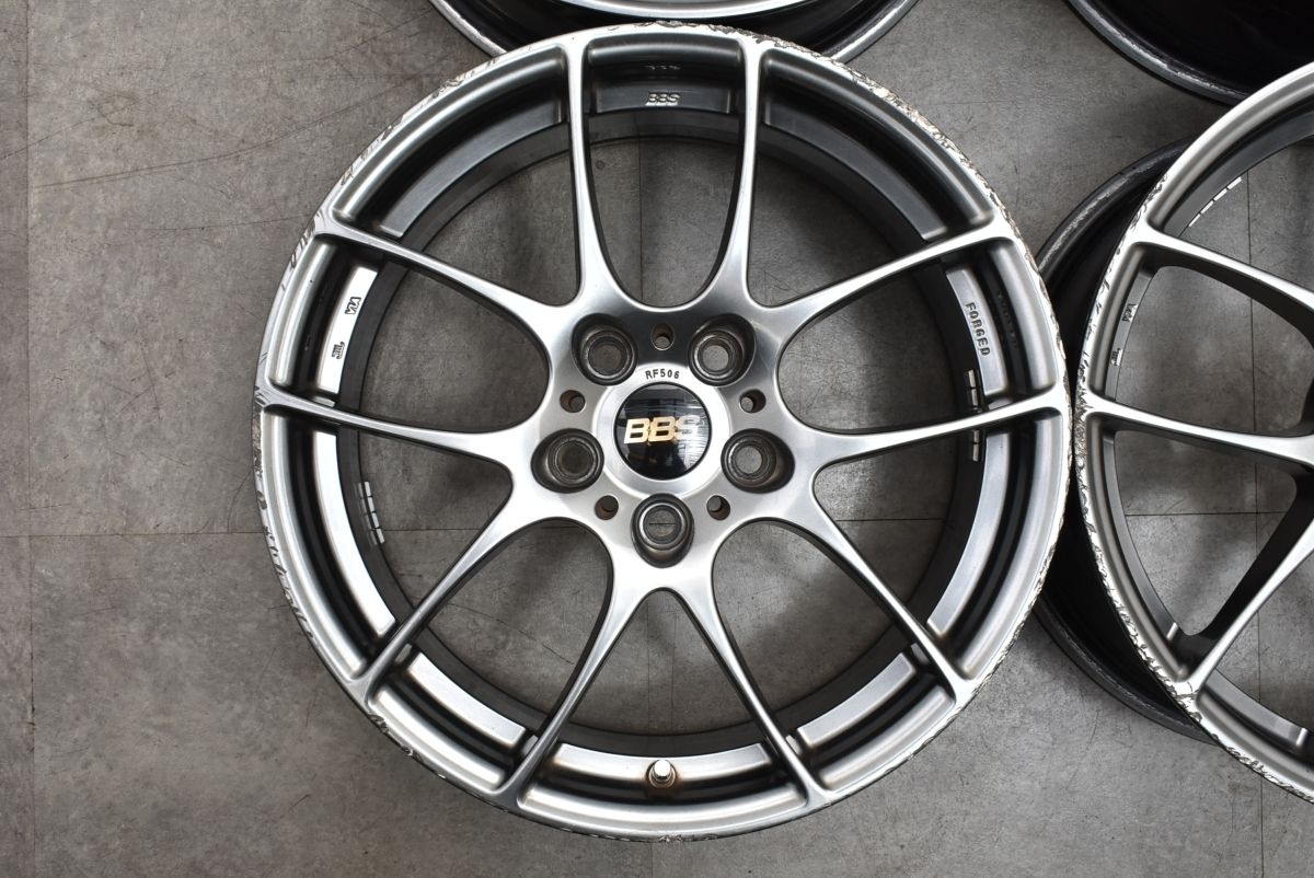 【鍛造品 1ピース】BBS RF506 17in 7.5J +50 PCD112 4本セット アウディ A6 A7 A8 Q3 VW ゴルフ ジェッタ パサート ザ・ビートル 即納可能