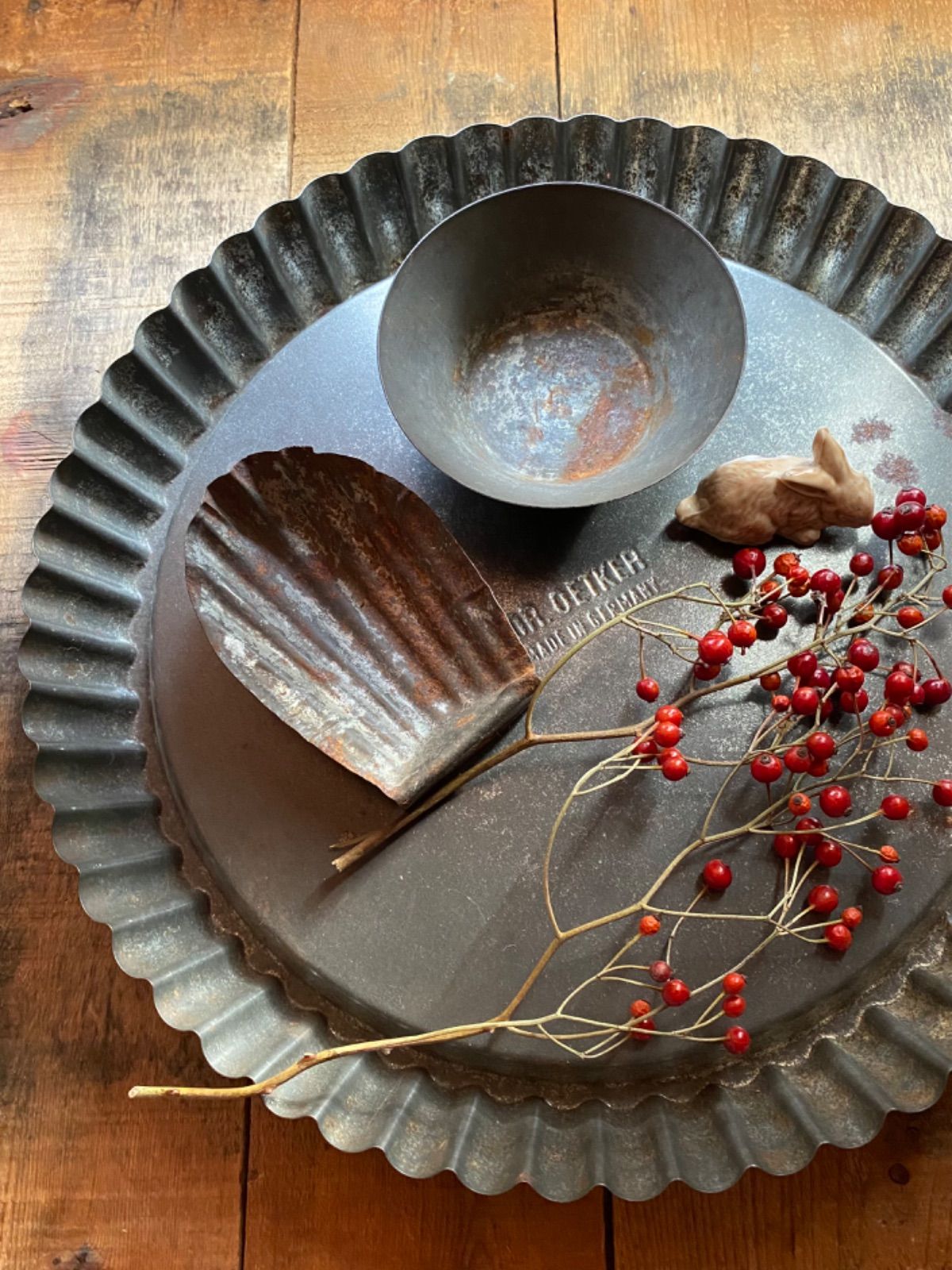 フランス　ドイツ　アンティーク　タルト皿　ケーキ　プレート フランスドイツアンティークタルト皿ケーキプレート