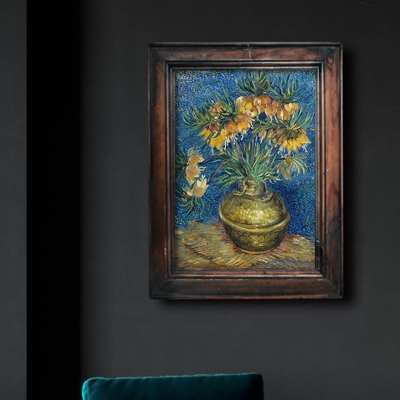 A4サイズ ゴッホ ポスター 銅の花瓶のアミガサユリ アートポスター