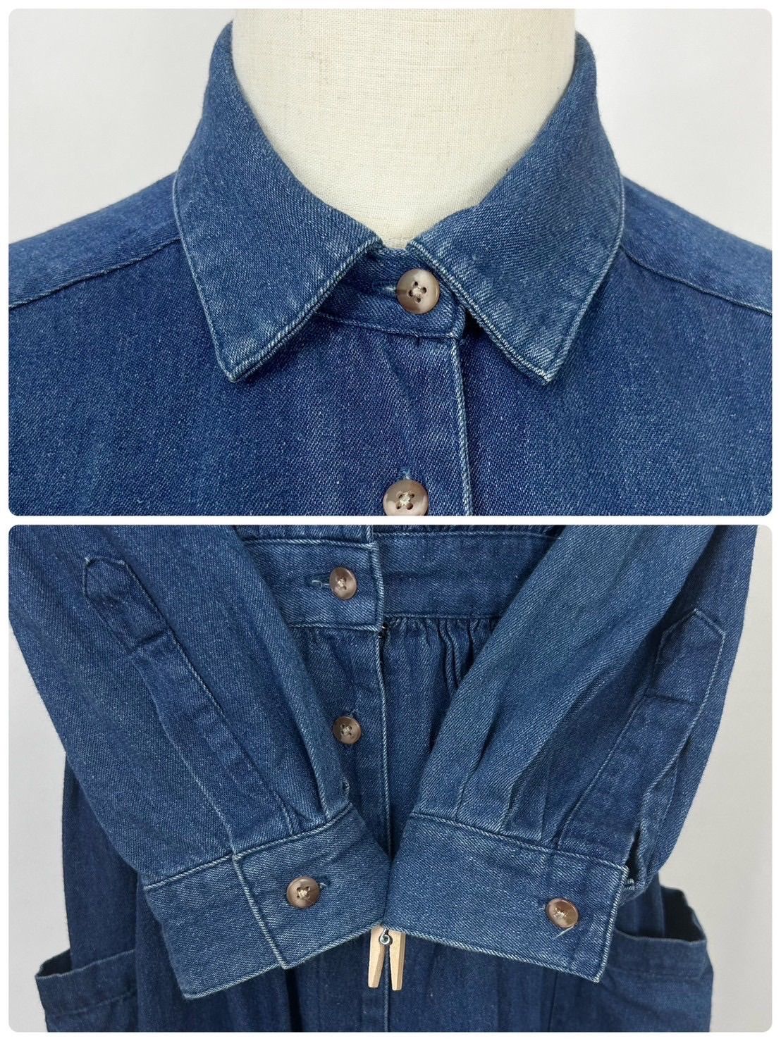 ヴィンテージ 80s 90s Eddie Bauer エディーバウアー 長袖 前開き