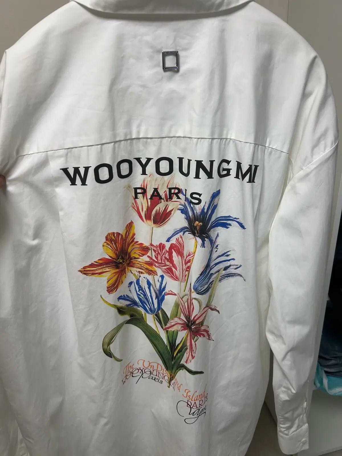 24SS WOOYOUNGMI(ウーヨンミ) フラワー プリント シャツ 48