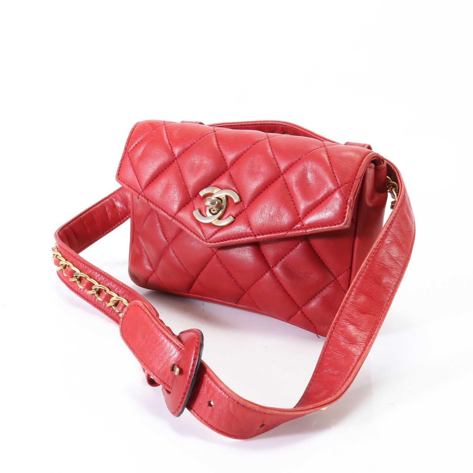 美品 ヴィンテージ シャネル シリアルシール付 マトラッセ ココマーク