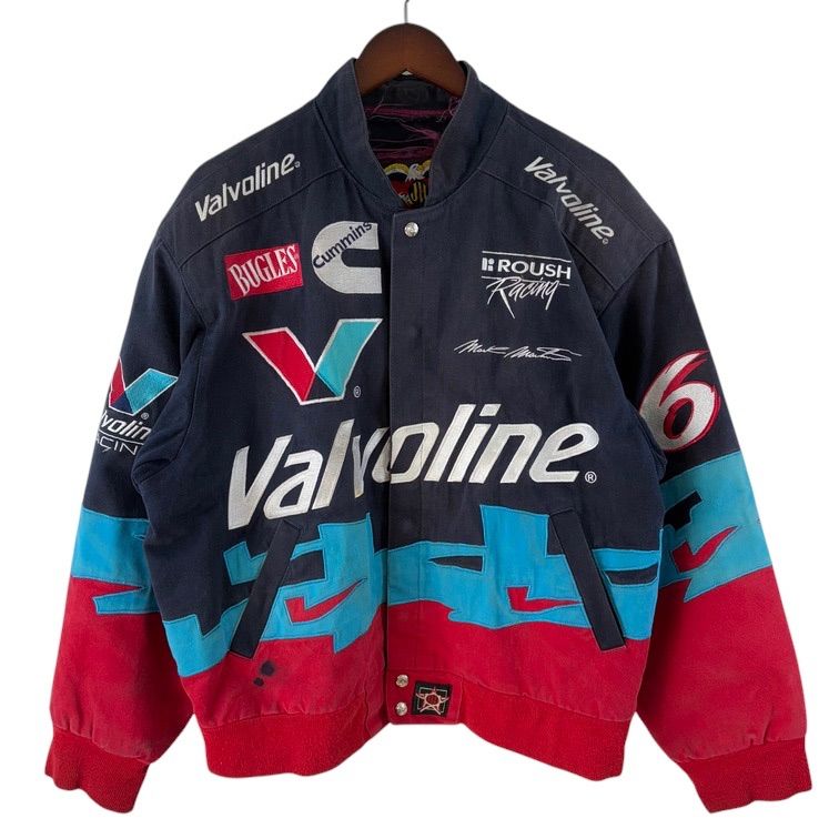希少 90S USA製 JH ジェフハミルトン レーシングジャケット Valvoline