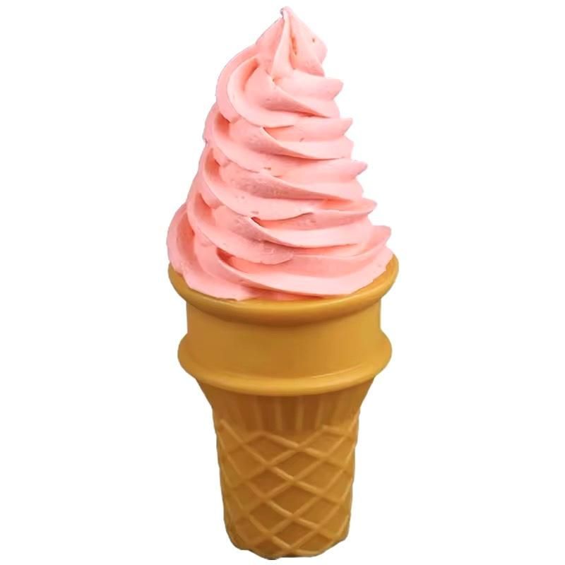 ☆本物そっくり☆ 食品サンプル 実物大 ソフトクリーム アイスクリーム