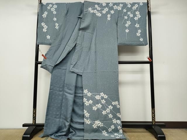 訪問着9 正絹 仮絵羽 平和屋着物○訪問着 総絞り 枝