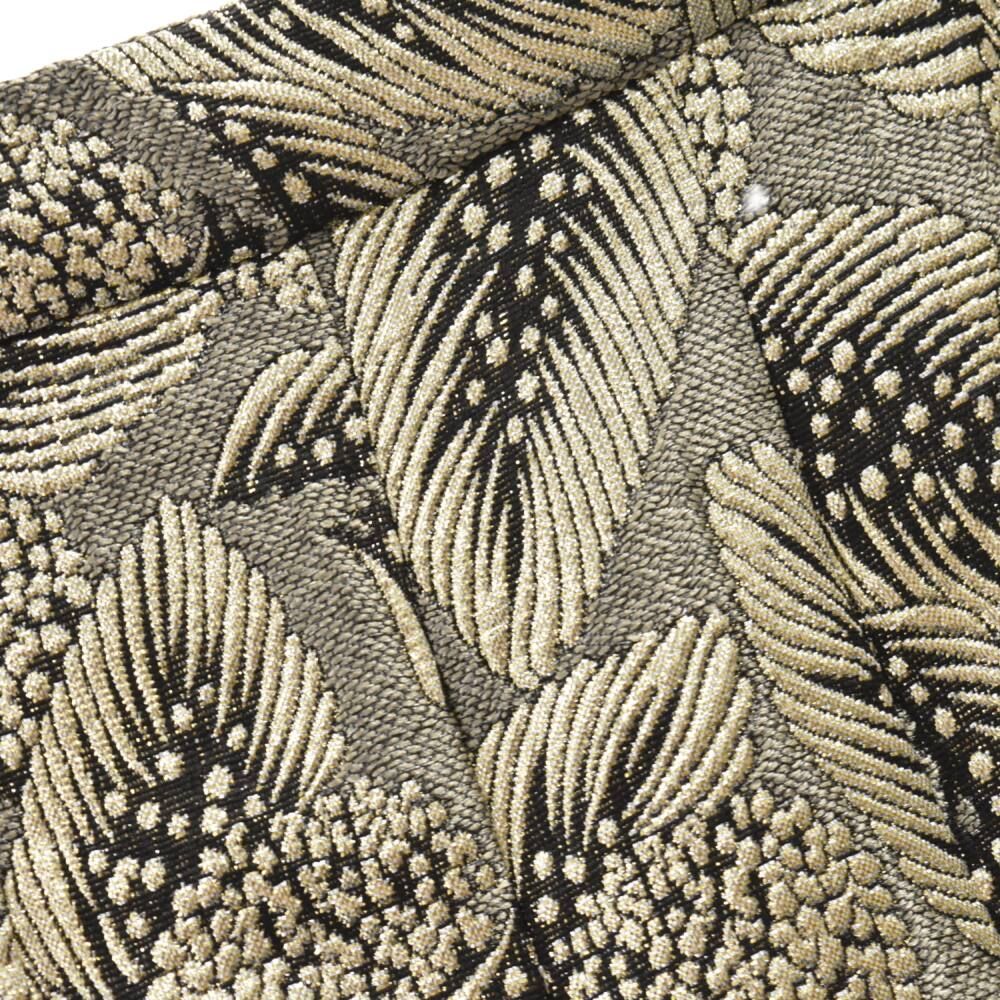 DRIES VAN NOTEN (ドリスヴァンノッテン) ラメ糸総柄刺繍 プリーツ 