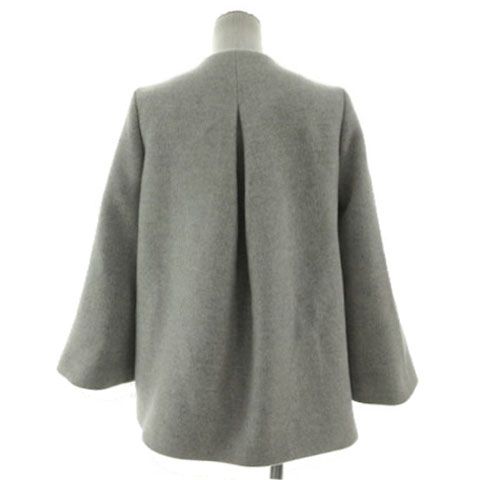 SHIPS ウールショートコート　グレージュ　 36 SHIPS｜T/C ツイル ステンカラー ショート コート ◇ | Rakuten