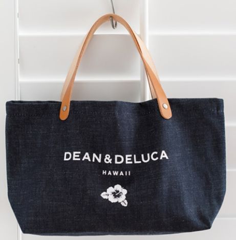 ハワイ限定DEAN & DELUCA トートバッグ　パープルLサイズ DEAN＆DELUCA ディーン＆デルーカ HAWAII限定 ハワイ限定トート