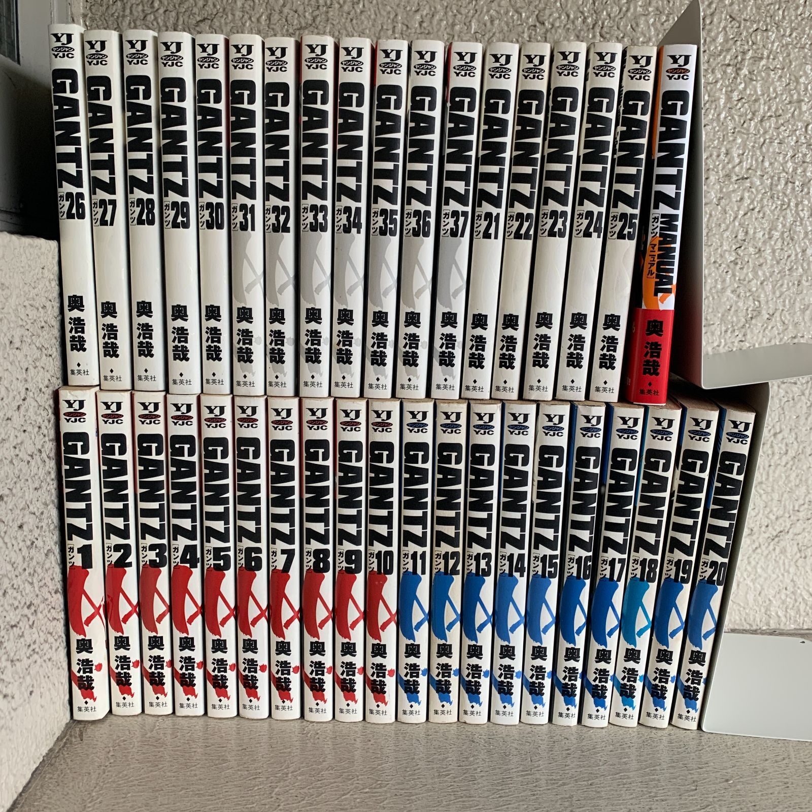 漫画】GANTZ ガンツ（1?37巻）コミック 全巻 セット+ 「MANUAL」の追加