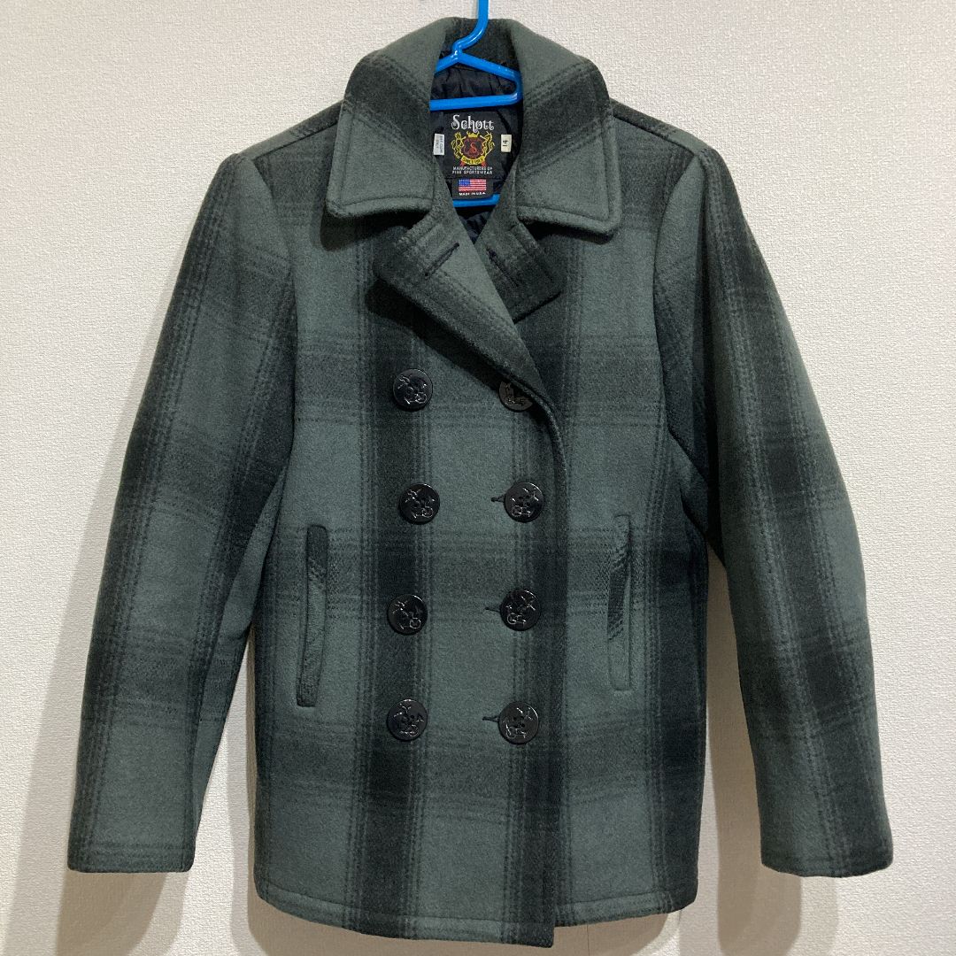 SCHOTT schott ショット Pコート ピーコート USA製 XSサイズ - メルカリ