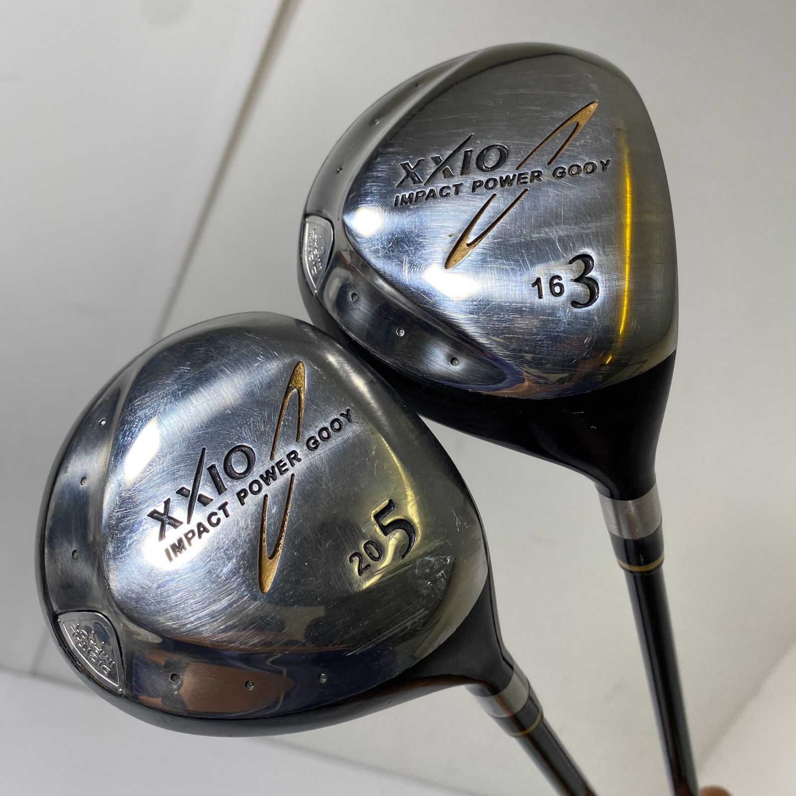 2本セット XXIO 3 3w 16° / 5w 20° 男性右利き 純正シャフト MP