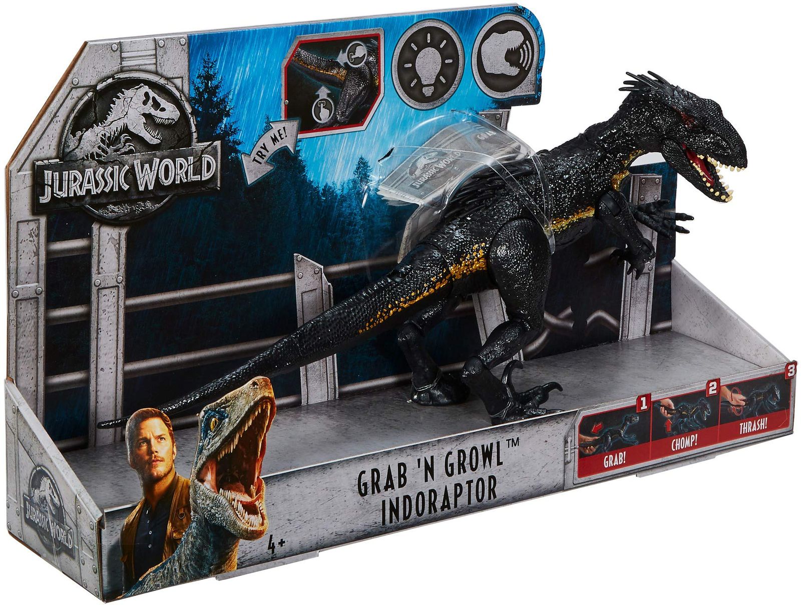 (未使用･未開封品)　ジュラシック・ワールド ライト&amp;サウンド! インドラプトル FLY53 6k88evb Amazon.co.jp: ジュラシック・ワールド ライト&サウンド! インド