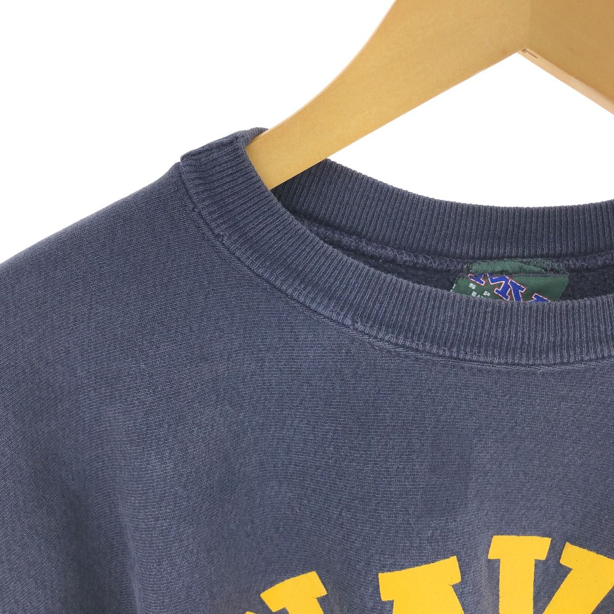 古着 90年代 MV SPORT U.S.NAVY リバースウィーブタイプ プリント 