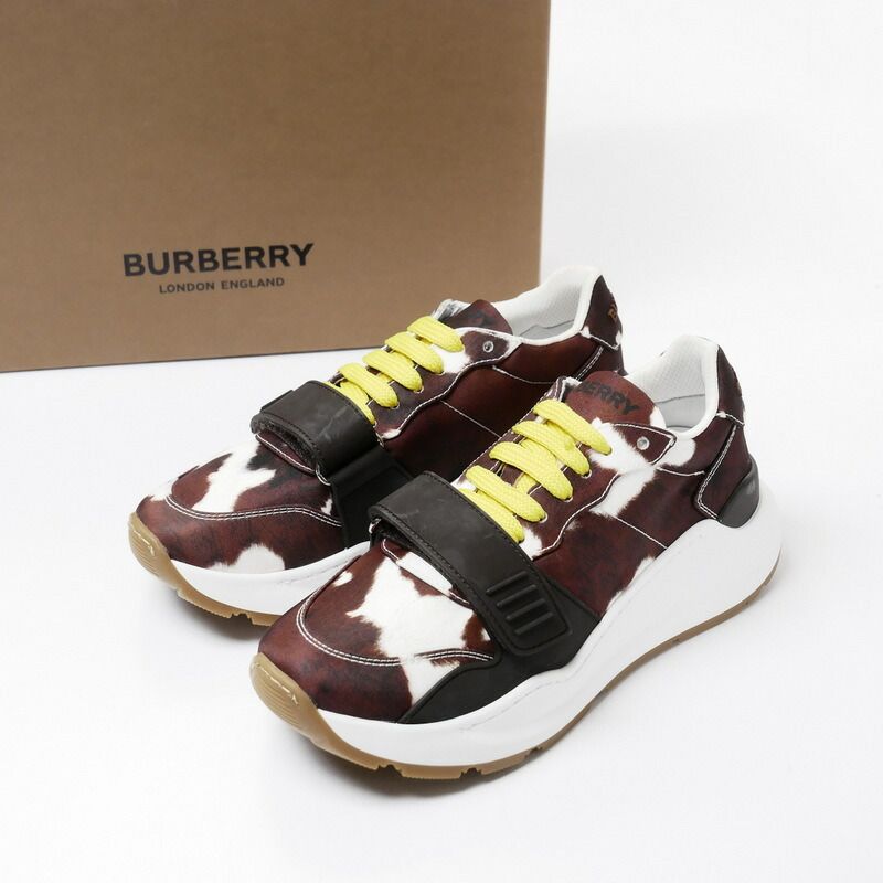 □未使用品□《2019年製》BURBERRY バーバリー RAMSEY LOW TOP