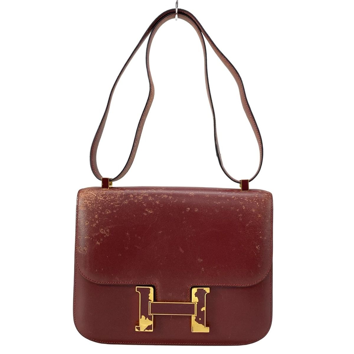 HERMES(エルメス) ショルダーバッグ コンスタンス23 ルージュ