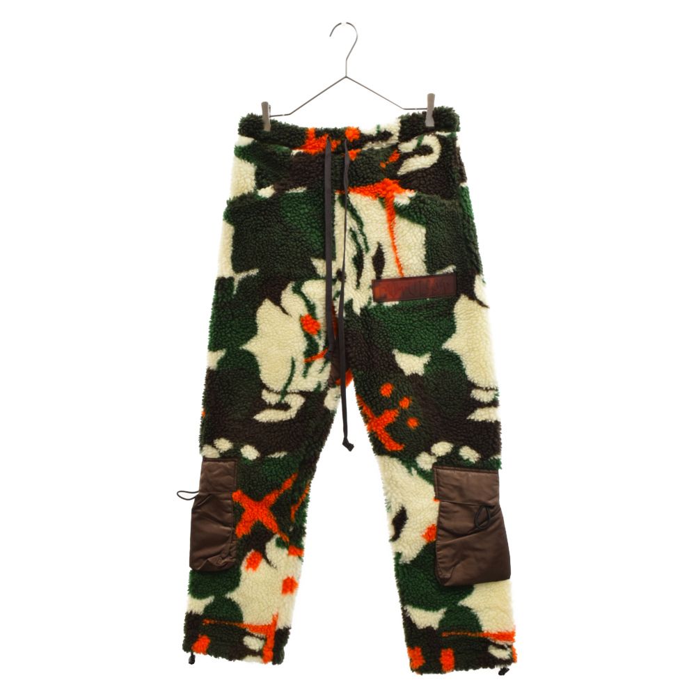 【サイズ1】 CVTVLIST カタリスト　フリース　パンツ　カモフラ cvtvlist (カタリスト) 22AW Camo Fleece Pants カモフラ