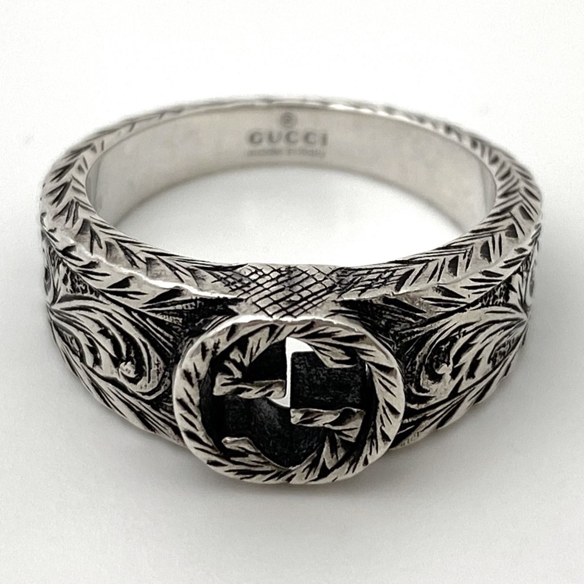 グッチ GUCCI インターロッキングG リング 指輪 リング 12.5号  