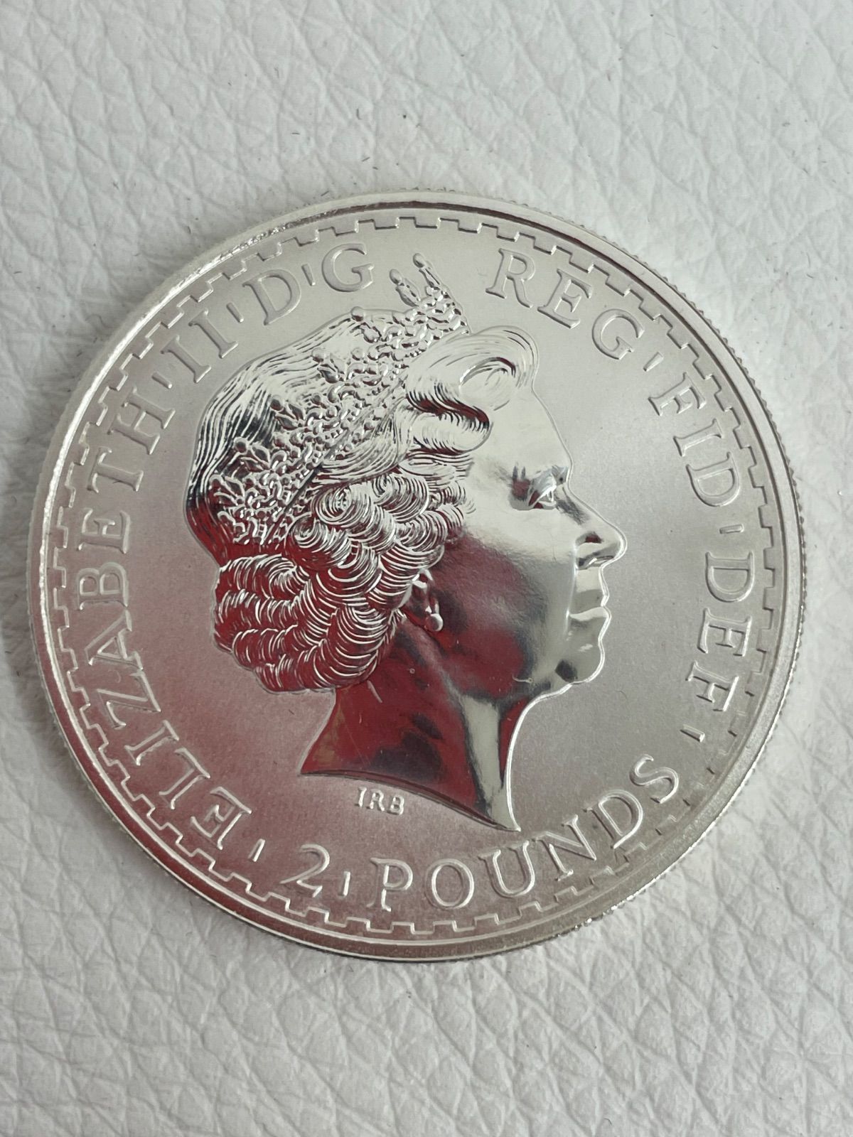 銀貨 イギリス 2ポンド ブリタニア銀貨 1オンス
