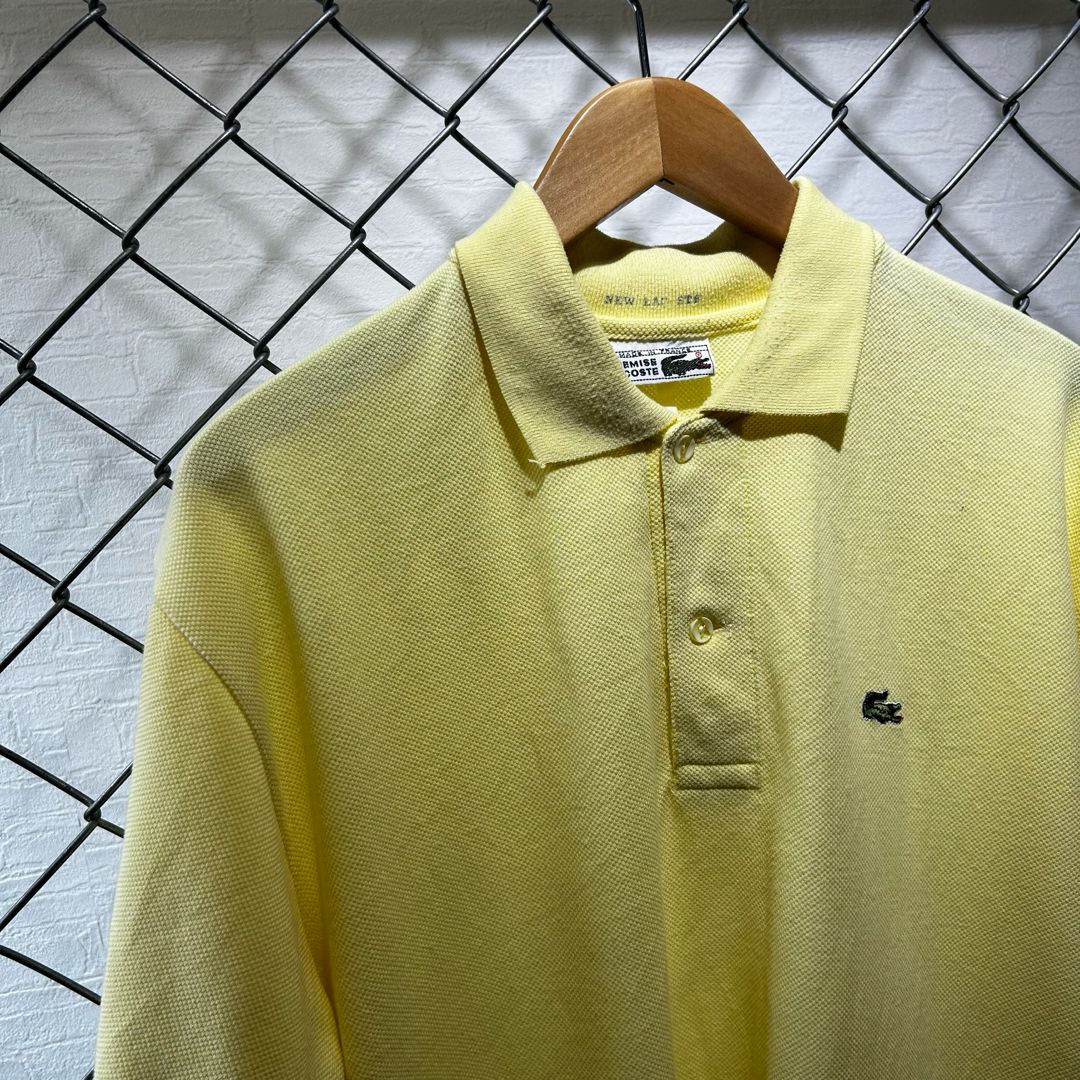 70s CHEMISE LACOSTE フランス製 ポロシャツ XLサイズ 70s