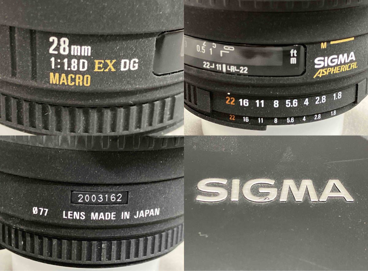 SIGMA 28mm 1:1.8D 交換用レンズ - メルカリ