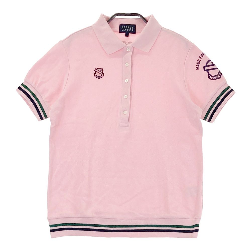 PEARLY GATES ゴルフ　ポロシャツ PEARLY GATES PINK｜PEARLY GATES