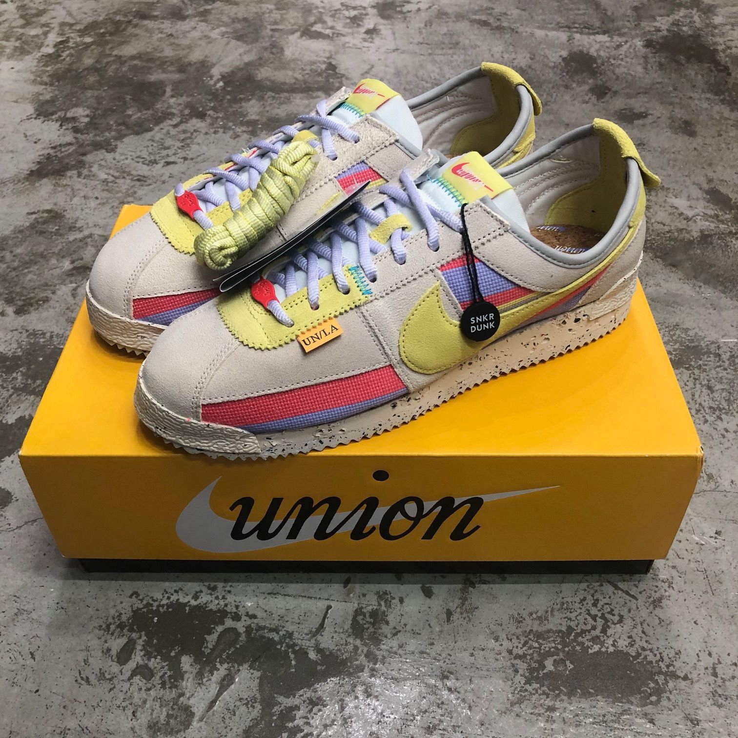 新品 国内正規 Union Nike Cortez Lemon Frost DR1413-100 コラボ コルテッツ スニーカー ナイキ ユニオン  28cm 72055A1 - メルカリ