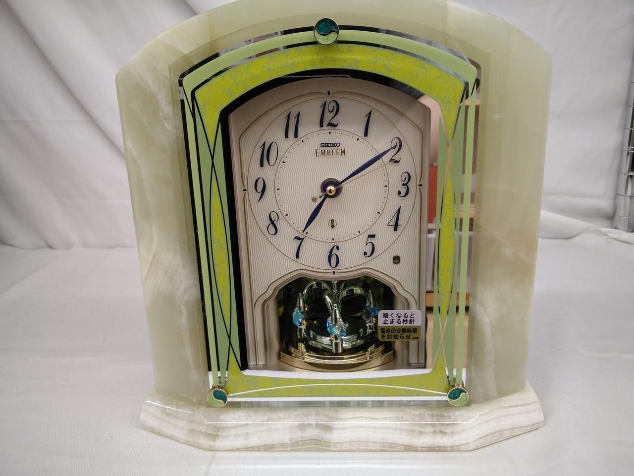 SEIKO 電波置き時計 HW549M SEIKO Radio-Controlled Table Clock HW549M