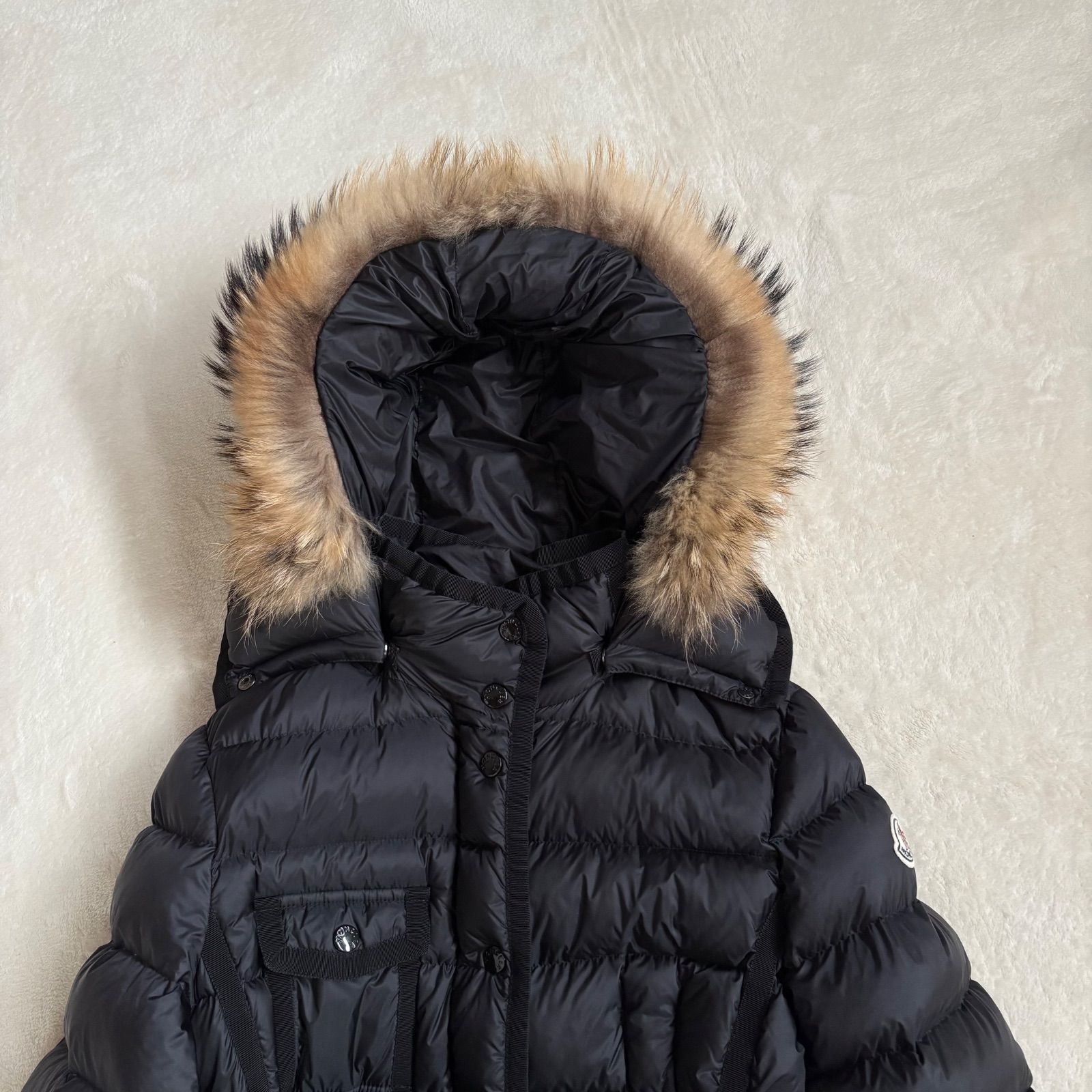 最高級 ・極美品 MONCLER HERMIFUR モンクレール エルミファー リアル 