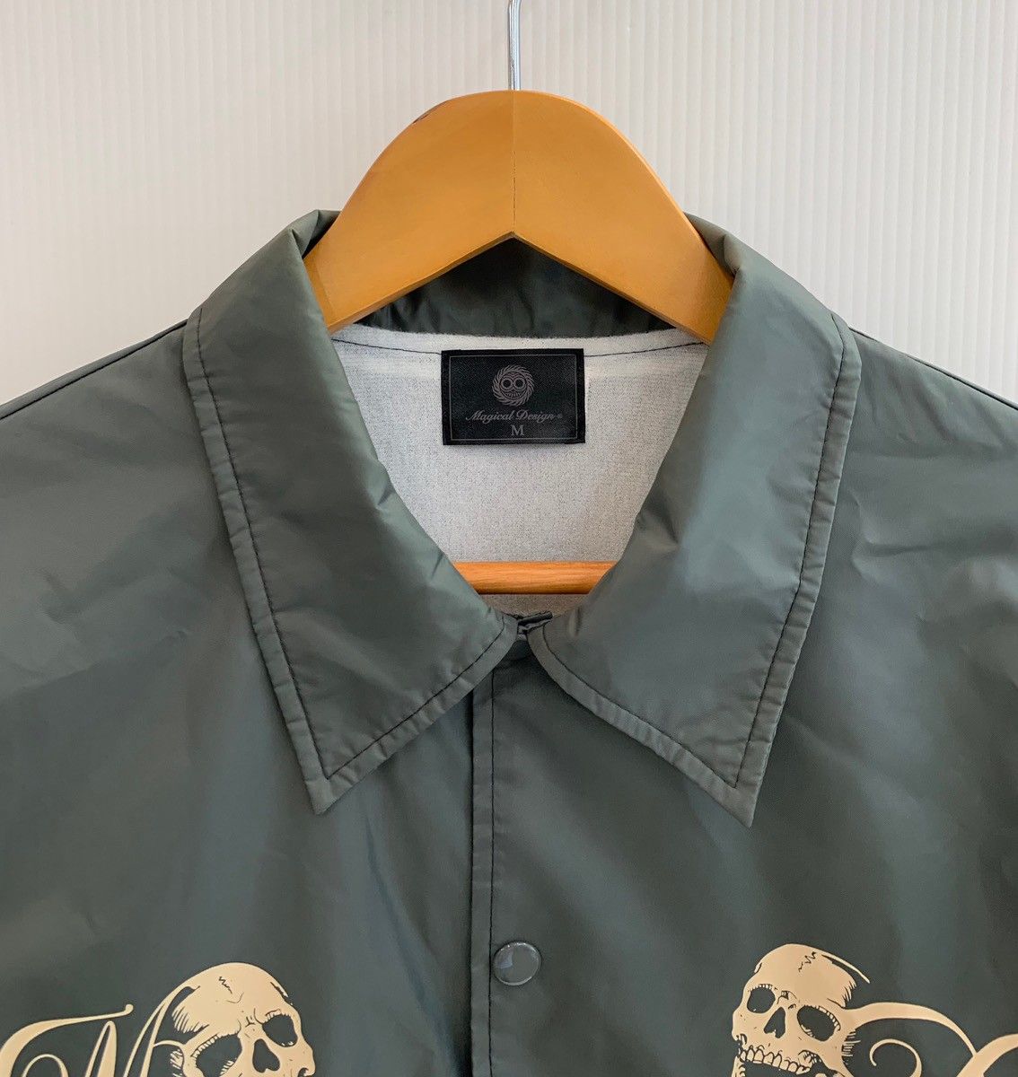 MAGICAL DESIGN コーチジャケット S スカル 日本製 マジカルデザイン