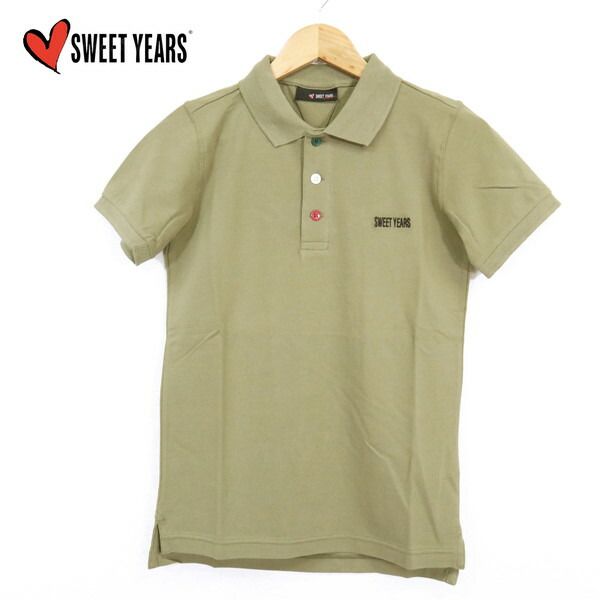 SWEET YEARS スウィートイヤーズ ポロシャツ 15207SY M SWEET YEARS スウィートイヤーズ ポロシャツ 15207SY M