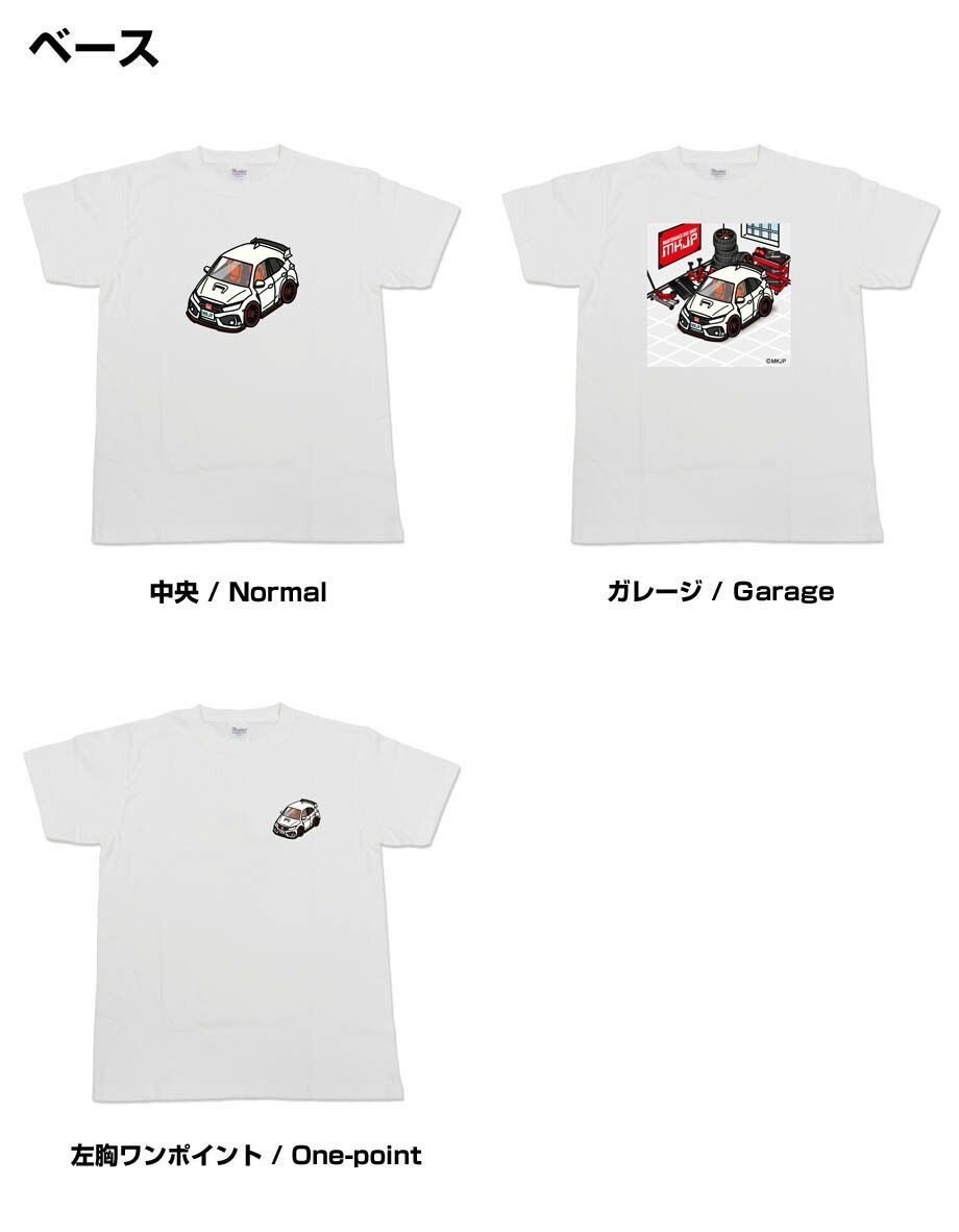 ホンダ シビックタイプR FK8】車 Tシャツ - メルカリ