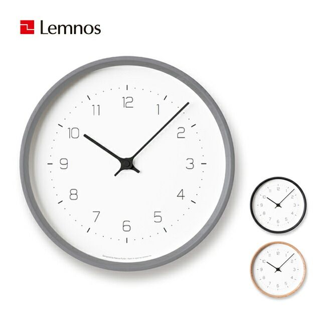 レムノス 掛け時計 NEUT wall clock KK22-09
