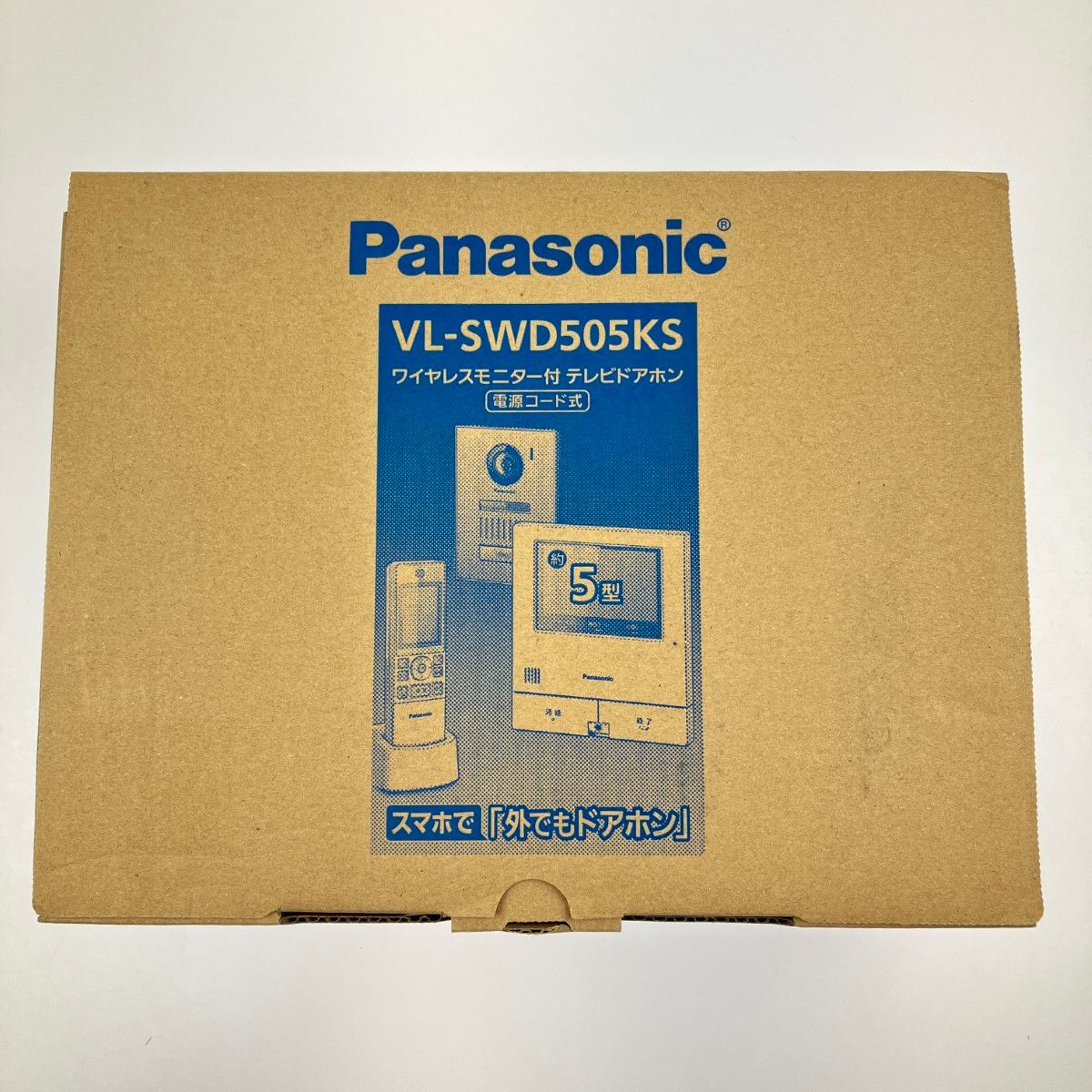 パナソニック テレビドアホン 外でもドアホン VL-SWD505KS 未使用品 Panasonic（パナソニック） 送料無料/パナソニック「VL-SWD505KS」外