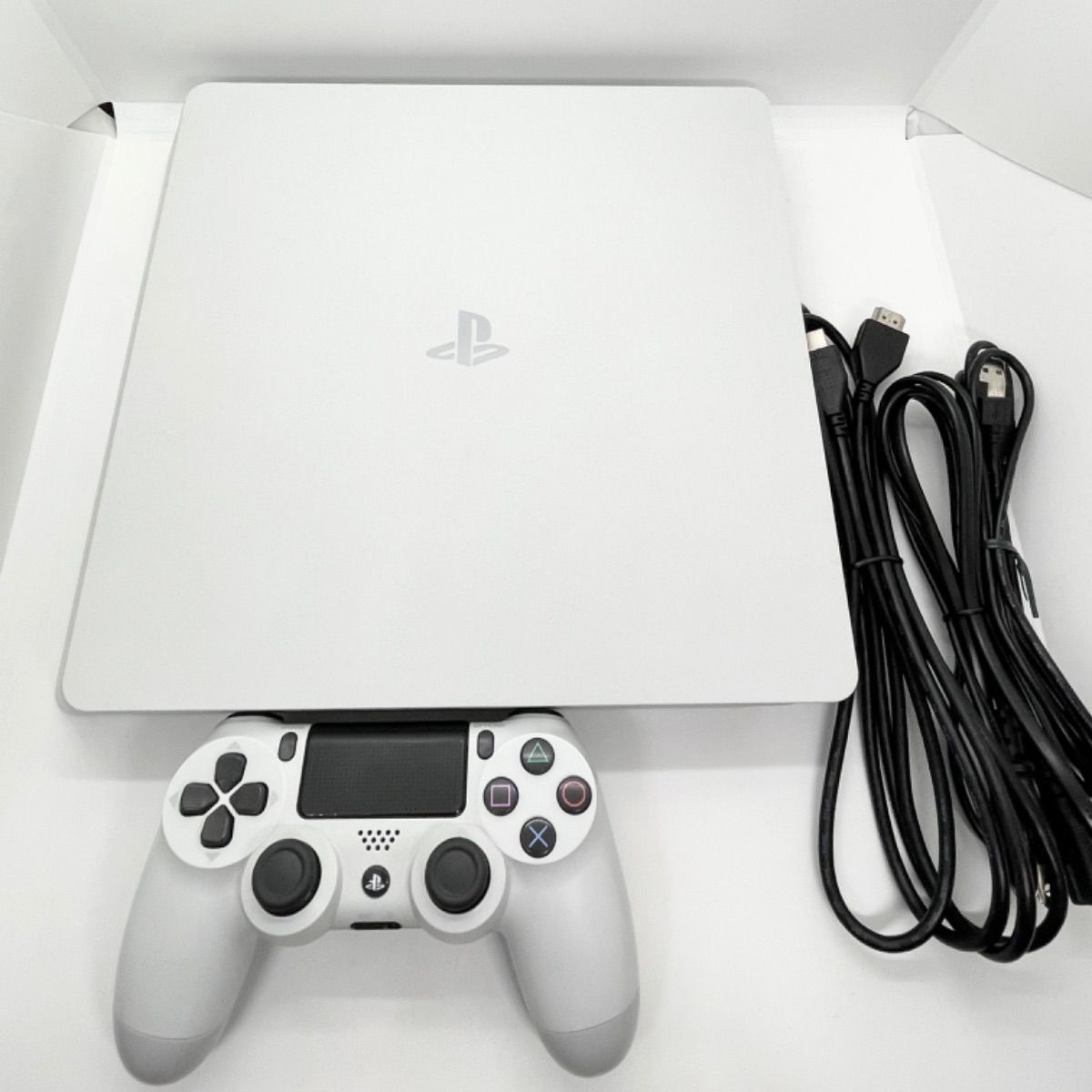 極美品】ps4 2100 1tb ホワイト 付属品完備 - うまる - メルカリ