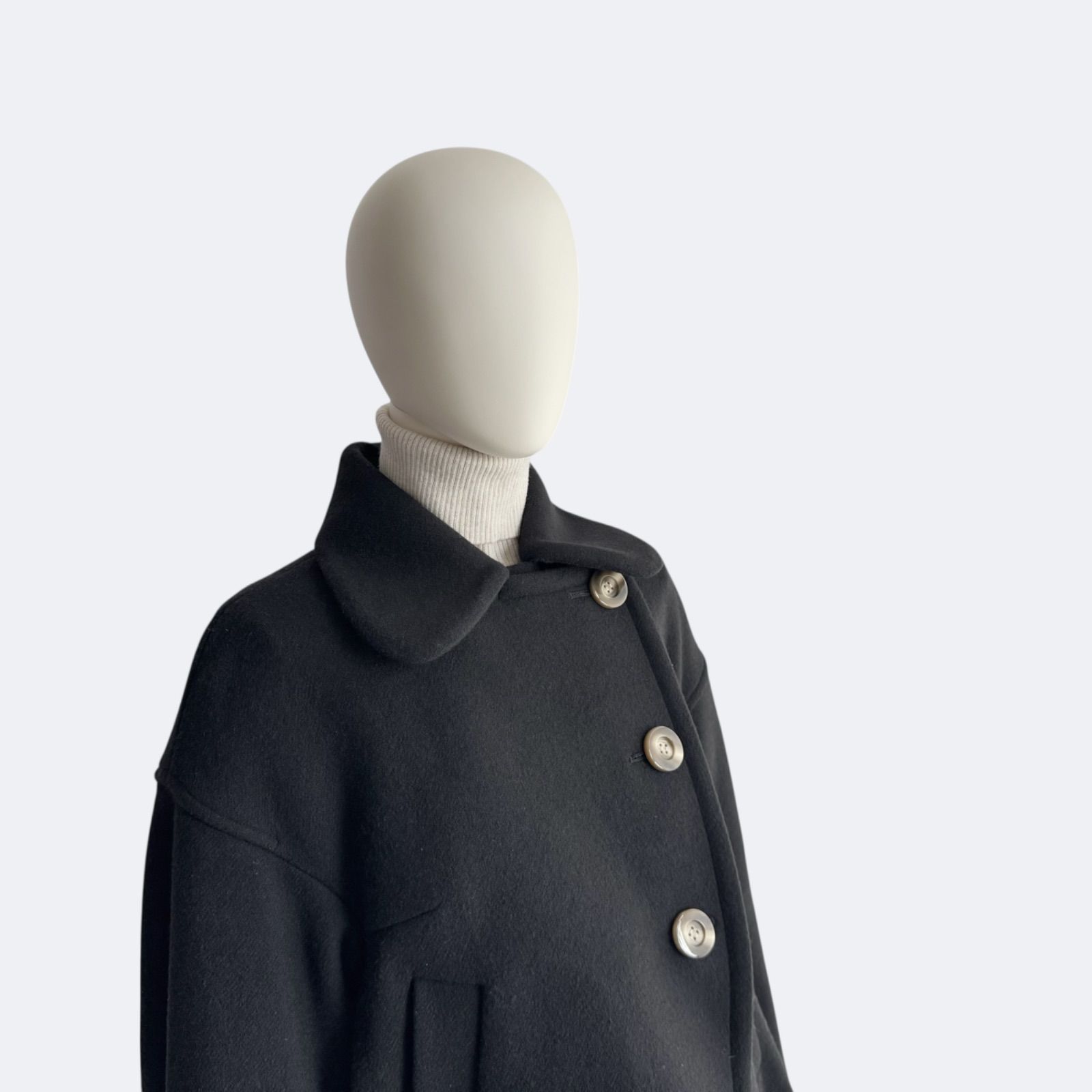 ウールショートコート