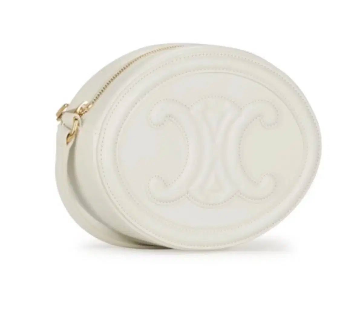 Celine セリーヌ オーヴァルファー ミニ 白