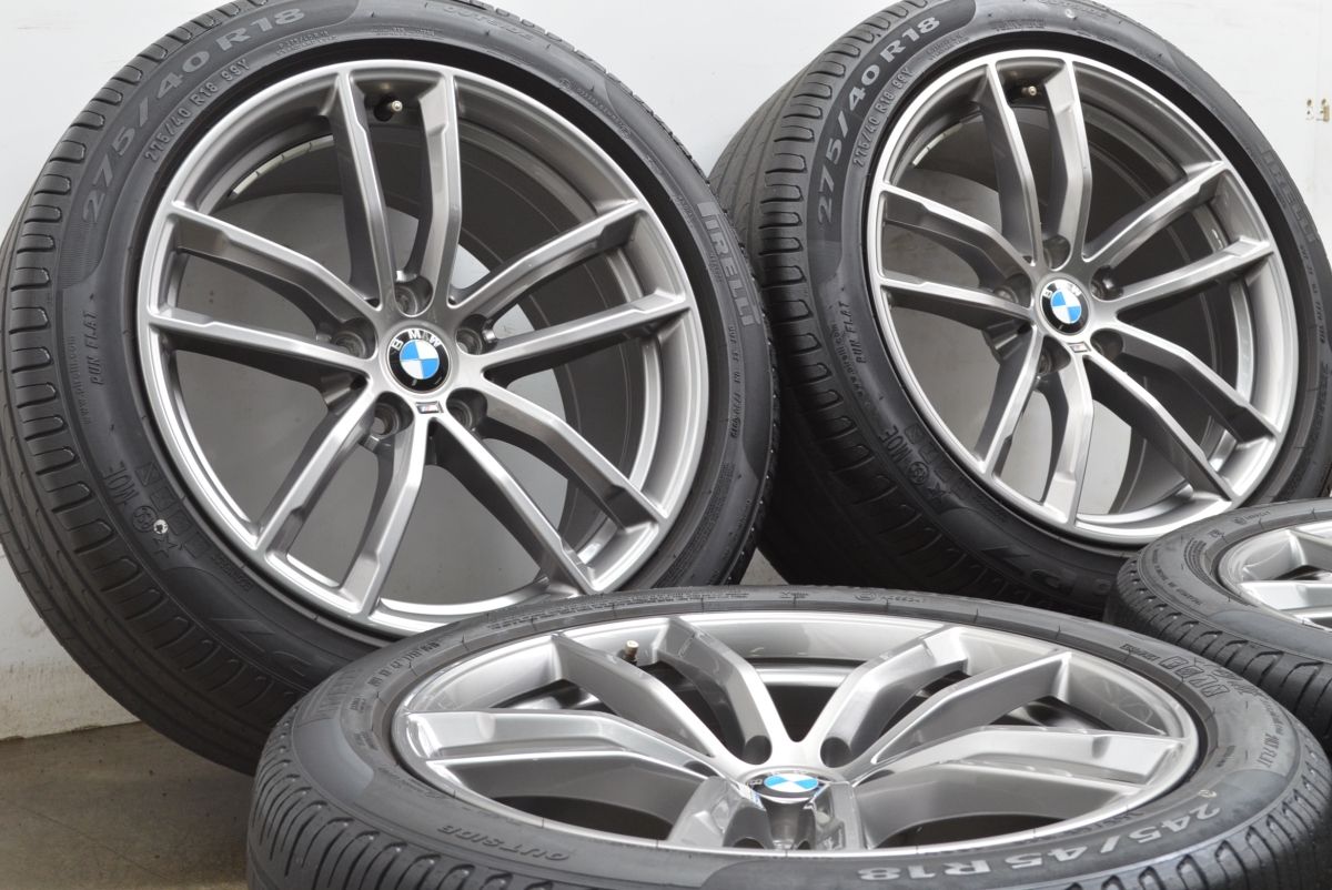 ダブルスポーク 662M】BMW G30 G31 5シリーズ 純正 18in 8J +30 9J +