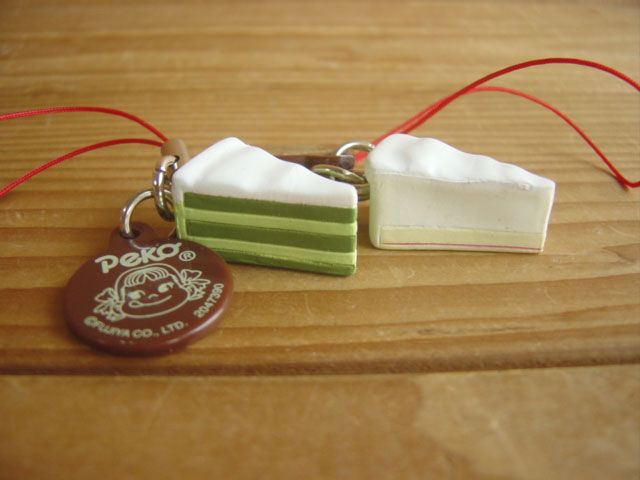 ♯Ejg17DA不二家のケーキストラップ2人気5種