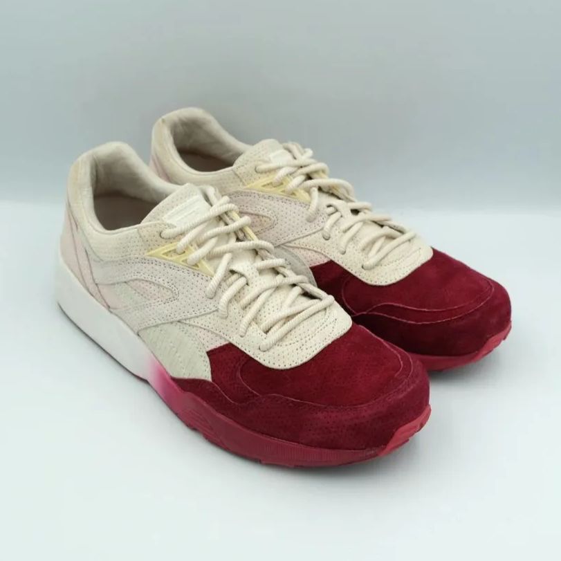 PUMA R698 RONNIE FIEG SAKURA KITH プーマ R698 ロニー ファイグ サクラ 白 赤 ピンク 桜 27.5cm  359620 01 - メルカリ