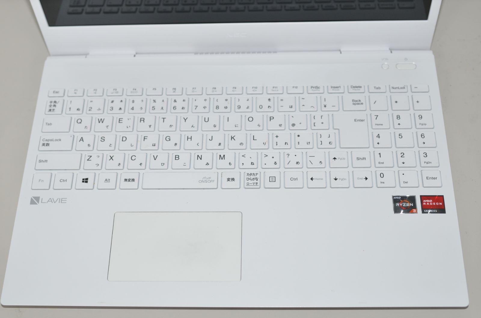 中古ノートパソコン NEC N1535/A Windows11+office 爆速SSD256GB AMD