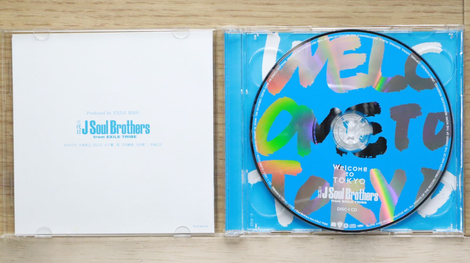 三代目 J Soul Brothers CD 三代目J Soul Brothers from EXILE TRIBE ニュー・アルバム「THE