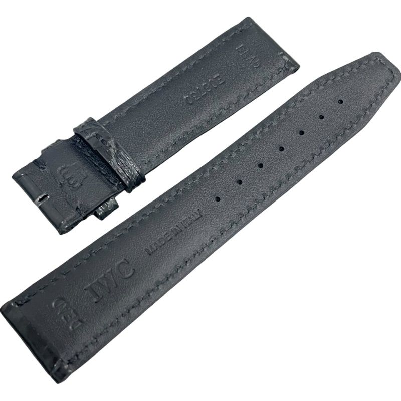 未使用 IWC純正ポルトギーゼ用アリゲーター革ストラップ CASSIS IWC ポルトギーゼ用 腕時計ベルト バンド アリゲーター