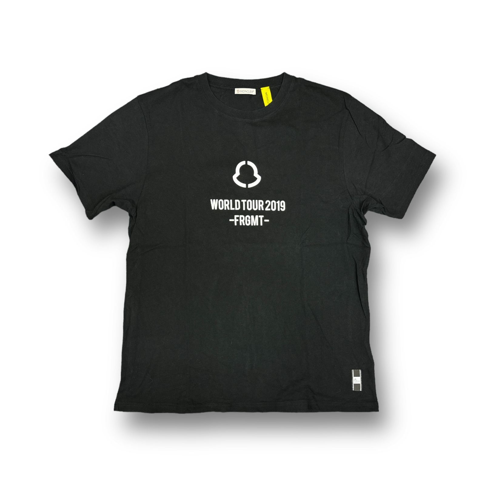 国内正規 MONCLER GENIUS × FRAGMENT HIROSHI FUJIWARA Print T-Shirt Tシャツ カットソー モンクレールジーニアス  フラグメント 藤原ヒロシ コラボ E109U8000150 ブラック M 67879A6 - メルカリ