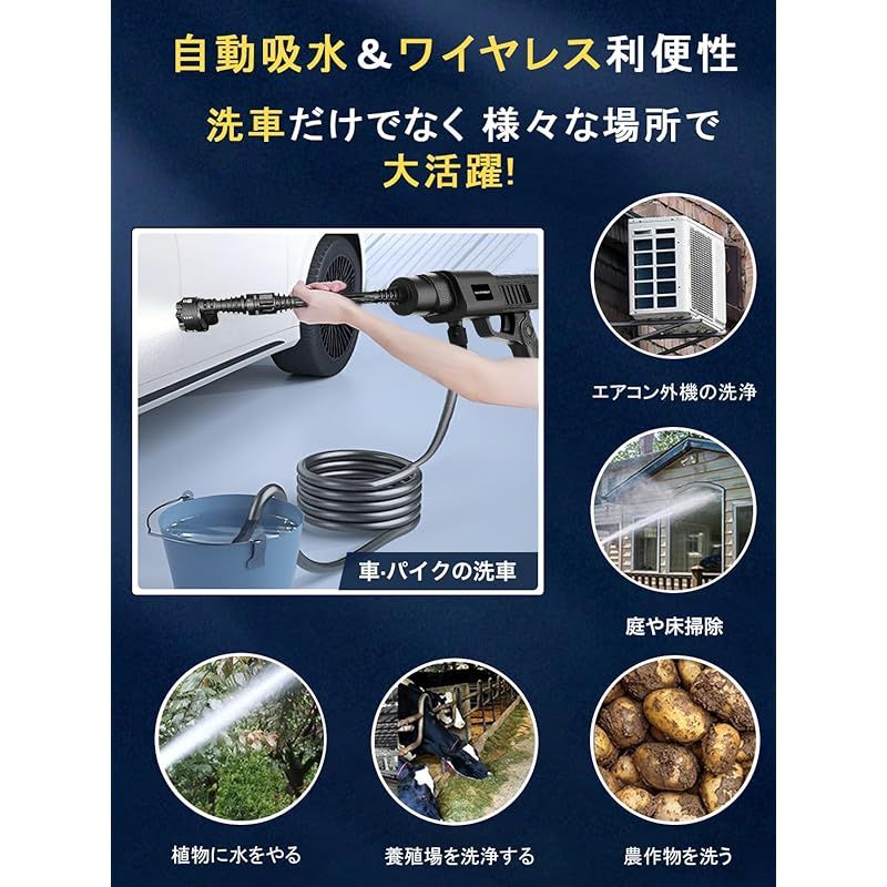 高圧洗浄機 コードレス