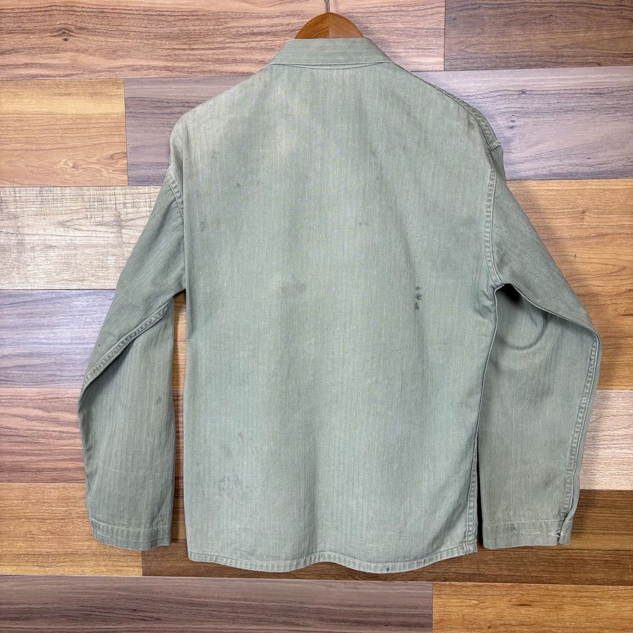 米軍実物 40s USMC P-41 HBT JACKET ヘリンボーンツイル ジャケット